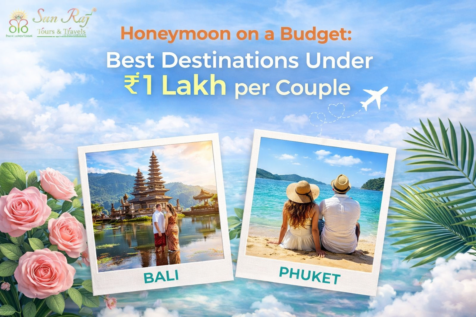Honeymoon on a Budget: Best Destinations Under ₹1 Lakh per Couple