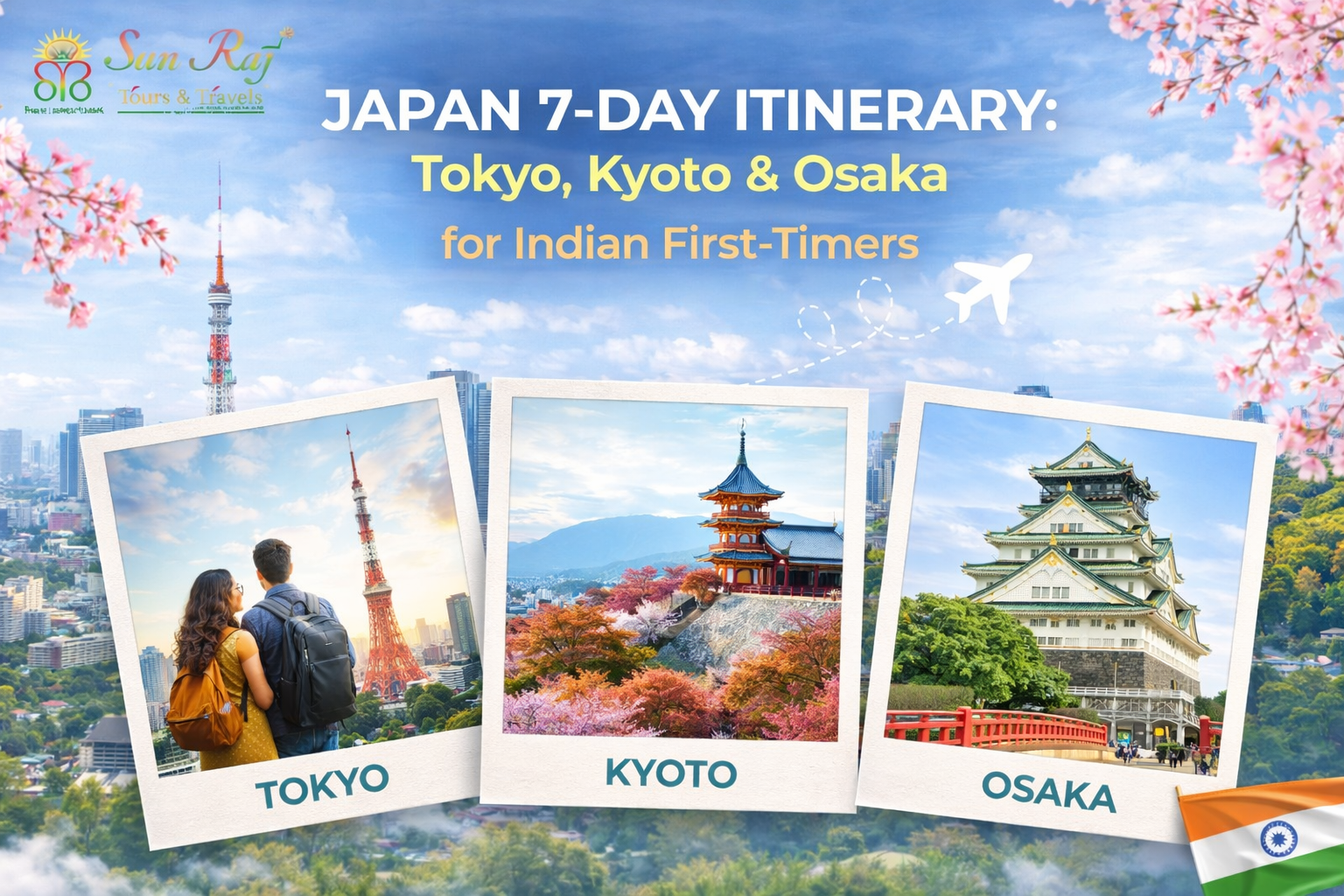 Japan 7-Day Itinerary: Tokyo, Kyoto & Osaka for Indian First-Timers