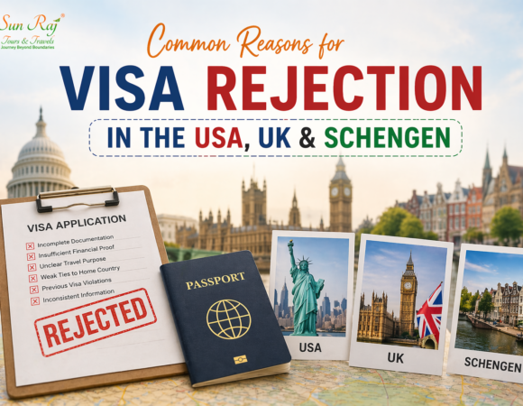 Common Reasons for Visa Rejection in the USA, UK & Schengen