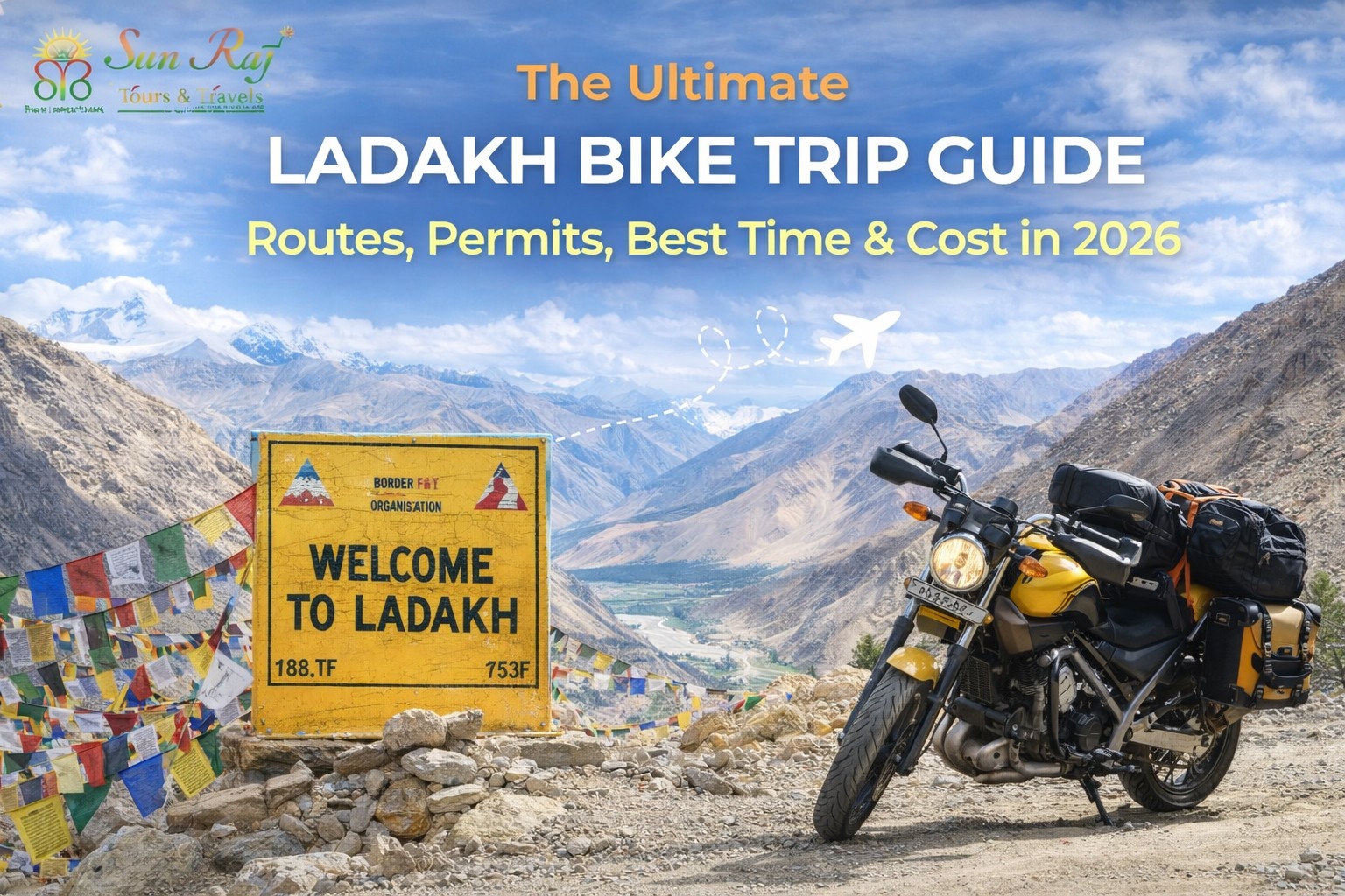 The Ultimate Ladakh Bike Trip Guide: Routes, Permits, Best Time & Cost in 2026