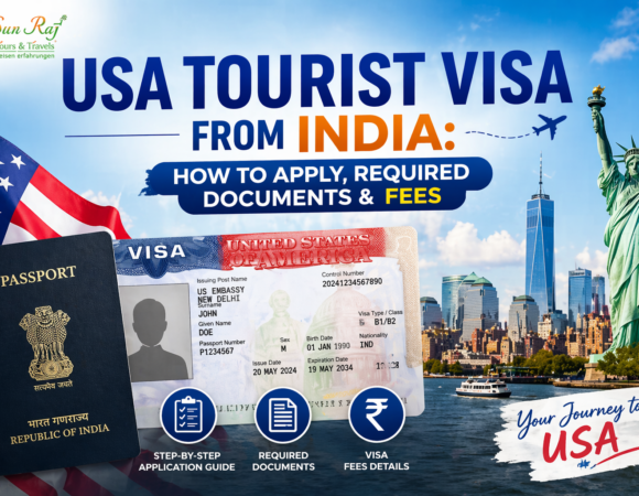 USA Tourist Visa from India: How to Apply, Required Documents & 2026 Fees