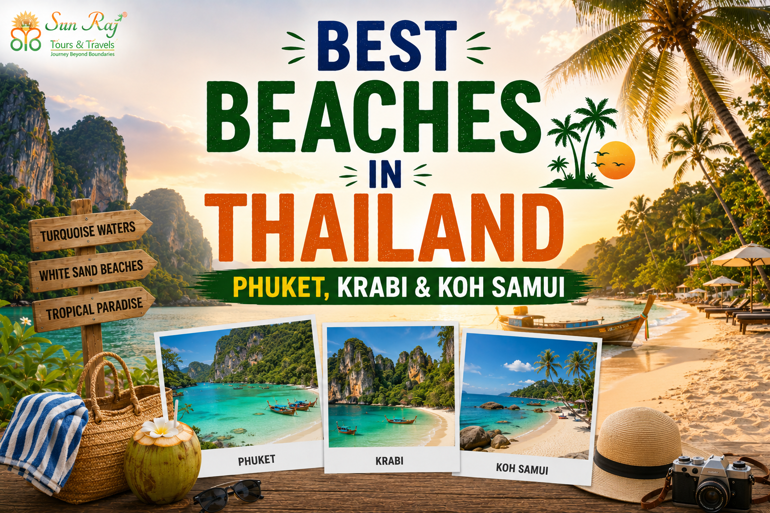 Best Beaches in Thailand – Phuket, Krabi & Koh Samui
