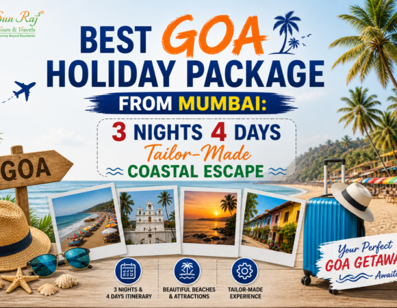 Best Goa Holiday Package from Mumbai: 3 Nights 4 Days Tailor-Made Coastal Escape