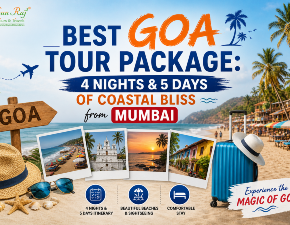 Best Goa Tour Package: 4 Nights & 5 Days of Coastal Bliss from Mumbai
