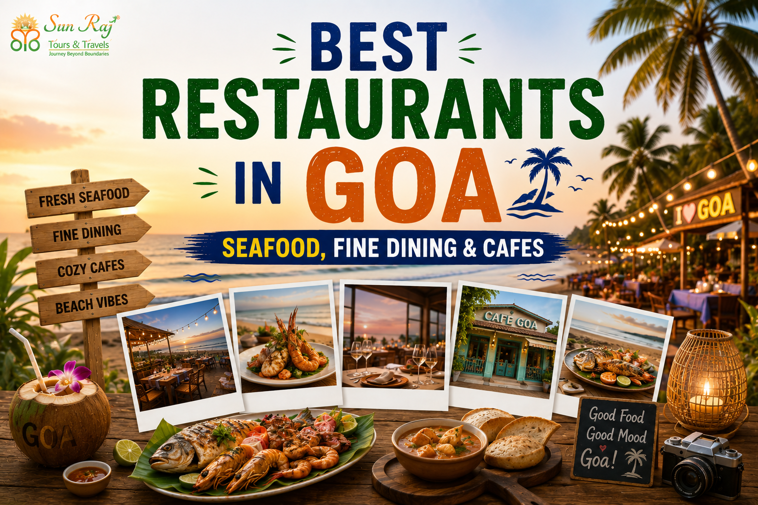 Best Restaurants in Goa – Seafood, Fine Dining & Cafes