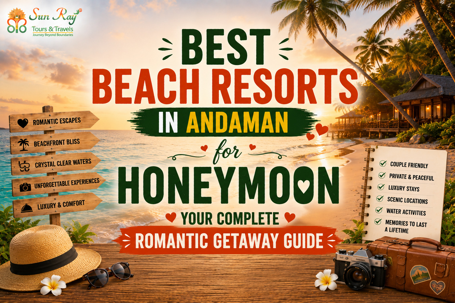 Best Beach Resorts in Andaman for Honeymoon: Your Complete Romantic Getaway Guide